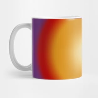 fiery sunset gradient Mug
